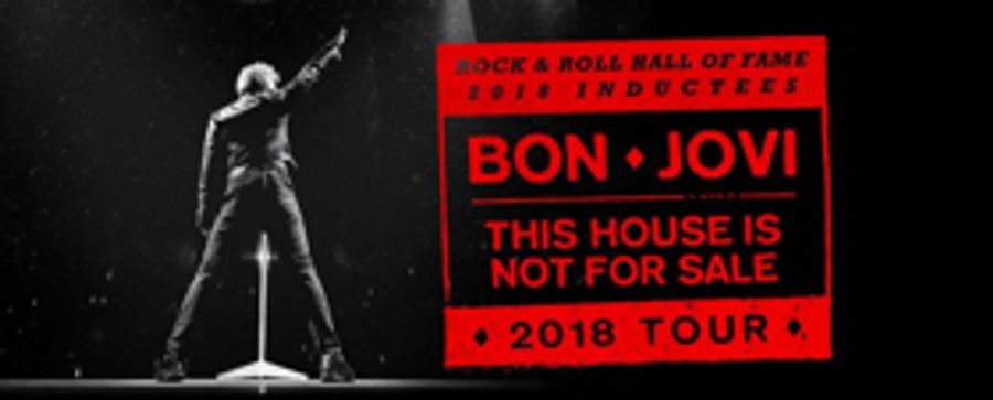 Bon Jovi Announces THIS HOUSE IS NOT FOR SALE 2018 Tour Image