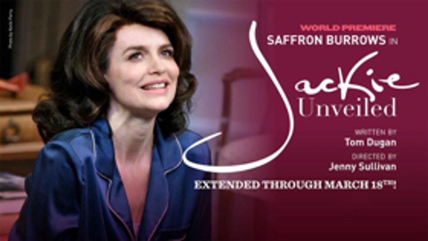 Review: JACKIE UNVEILED by Saffron Burrows as One of America's Most Private Public Figures  Image