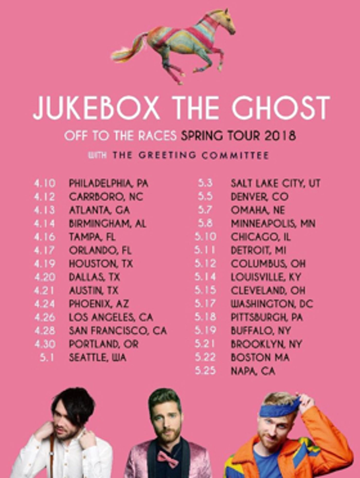 Jukebox the Ghost Announces US Tour; Announces New Album 'Off To The Races' Jukebox the Ghost Announces US Tour; Announces New Album 'Off To The Races' Image