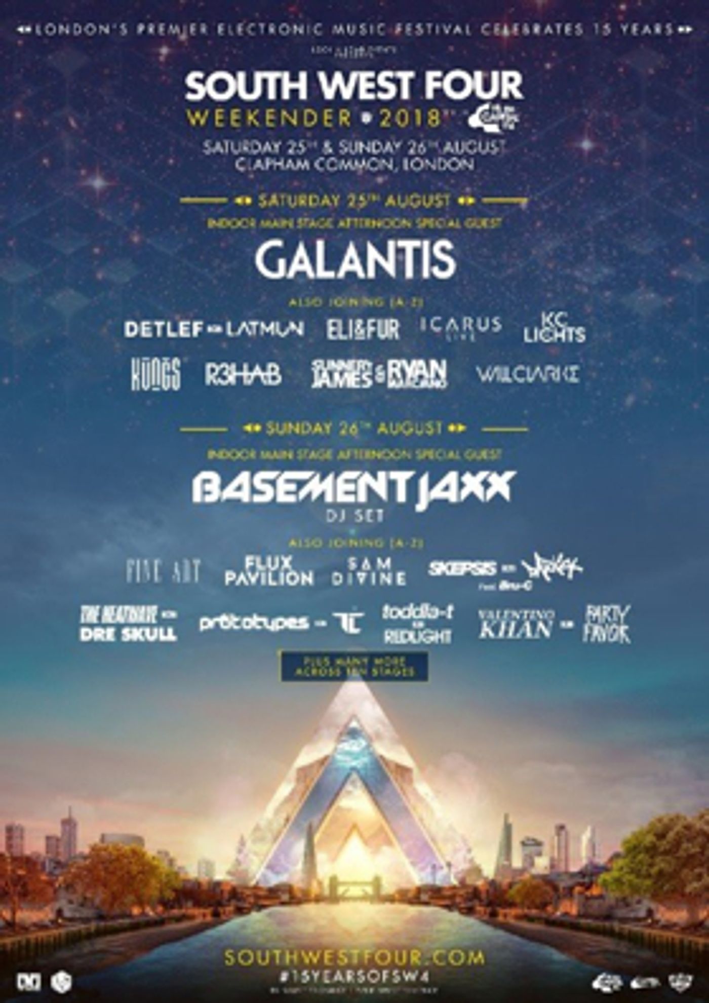 South West Four's 15th Anniversary Edition Announces New Batch of Dance Giants South West Four's 15th Anniversary Edition Announces New Batch of Dance Giants Image