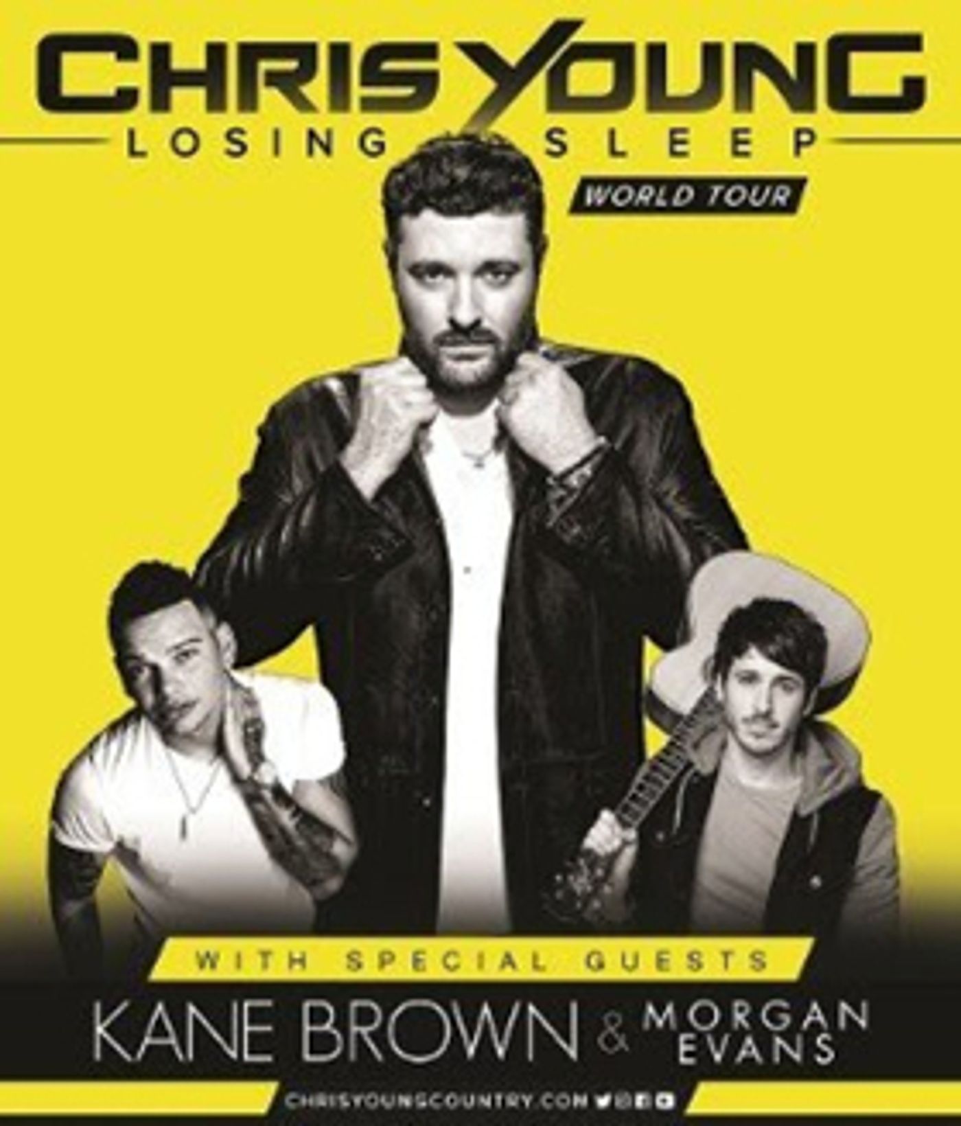 Recent Grand Ole Opry Inductee Chris Young Extends 2018 Headline Tour  Image