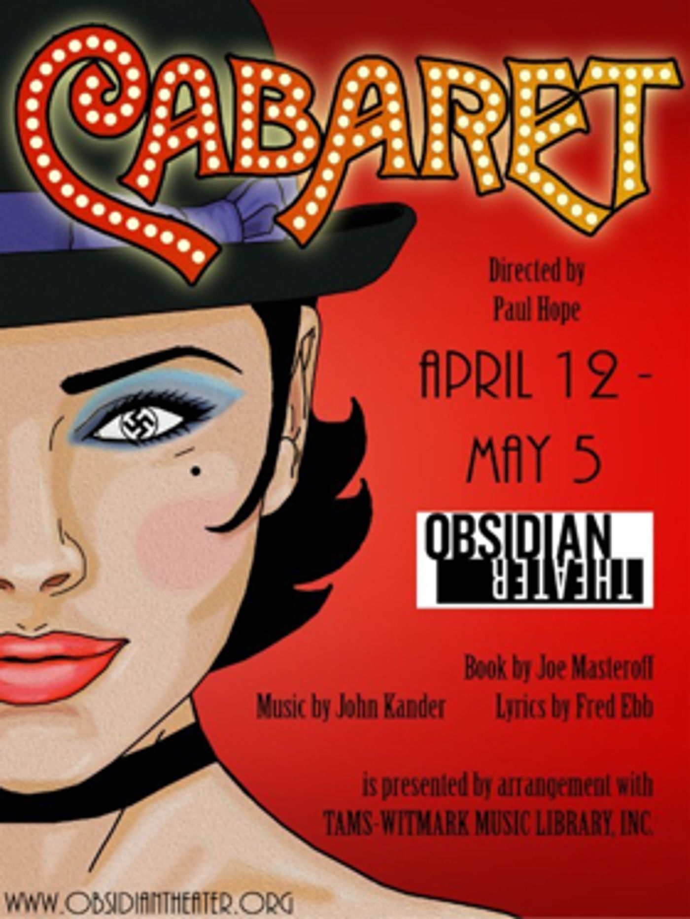 Join Obsidian Theater at The Kit Kat Club this Spring During CABARET: DAS MUSICAL  Image