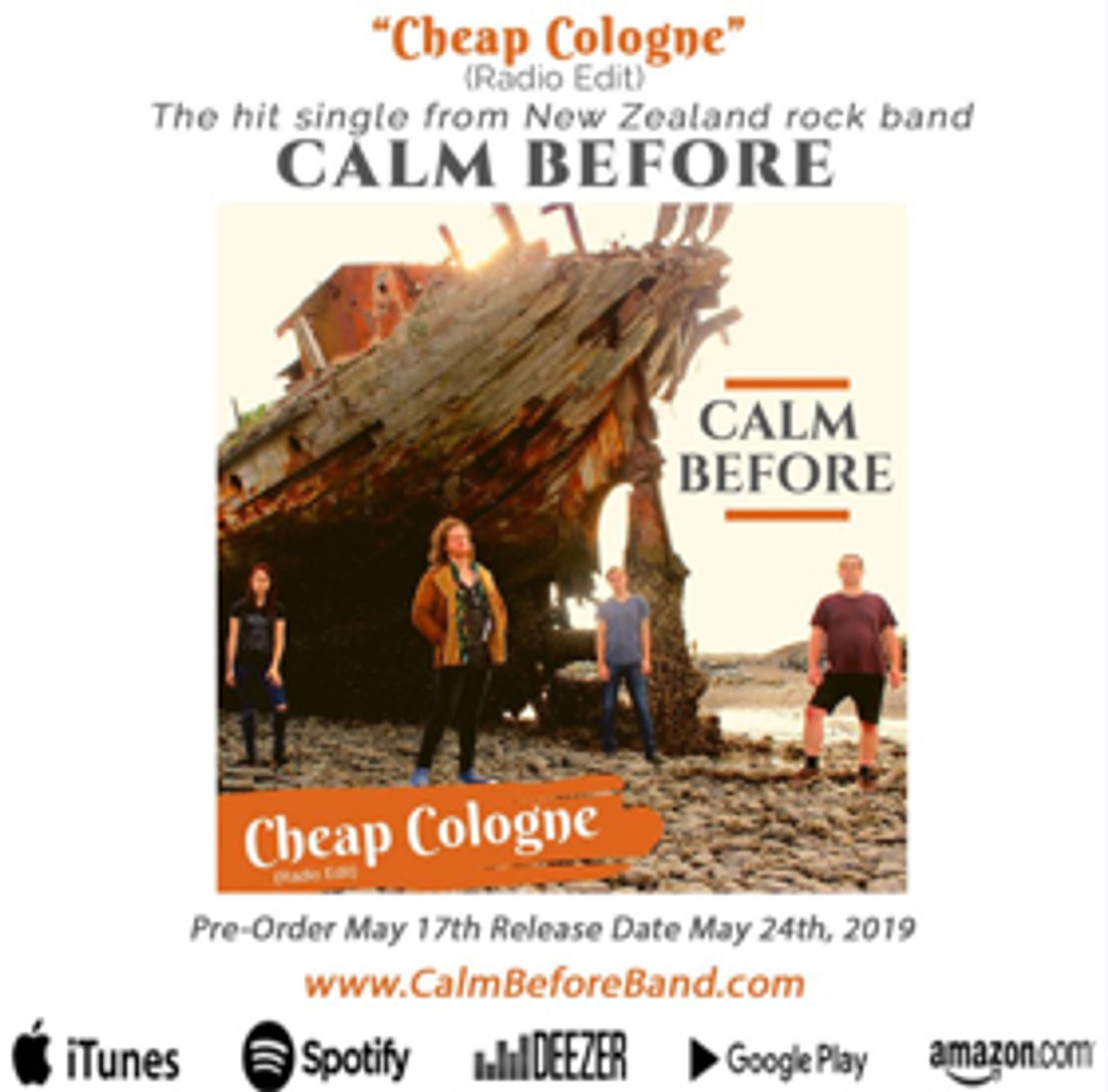 New Zealand's Calm Before Releases Exceptional New Single  Image