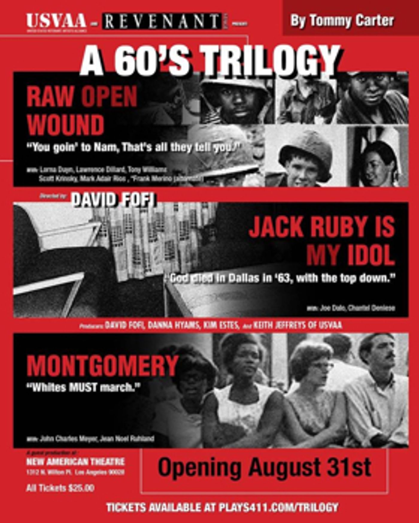Review: A 60's TRILOGY Recounts Three Iconic Moments in an Era That Changed the World Review: A 60's TRILOGY Recounts Three Iconic Moments in an Era That Changed the World Image