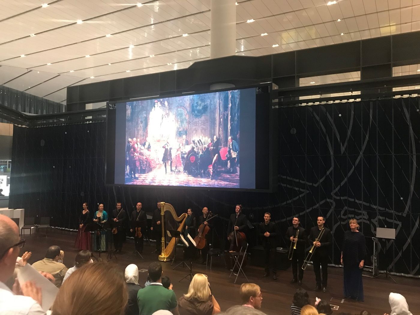 Review: A LITTLE NIGHT OF BAROQUE: THE PHILHARMONIC AT THE LIBRARY: MUSIC OF THE BAROQUE at Qatar National Library  Image