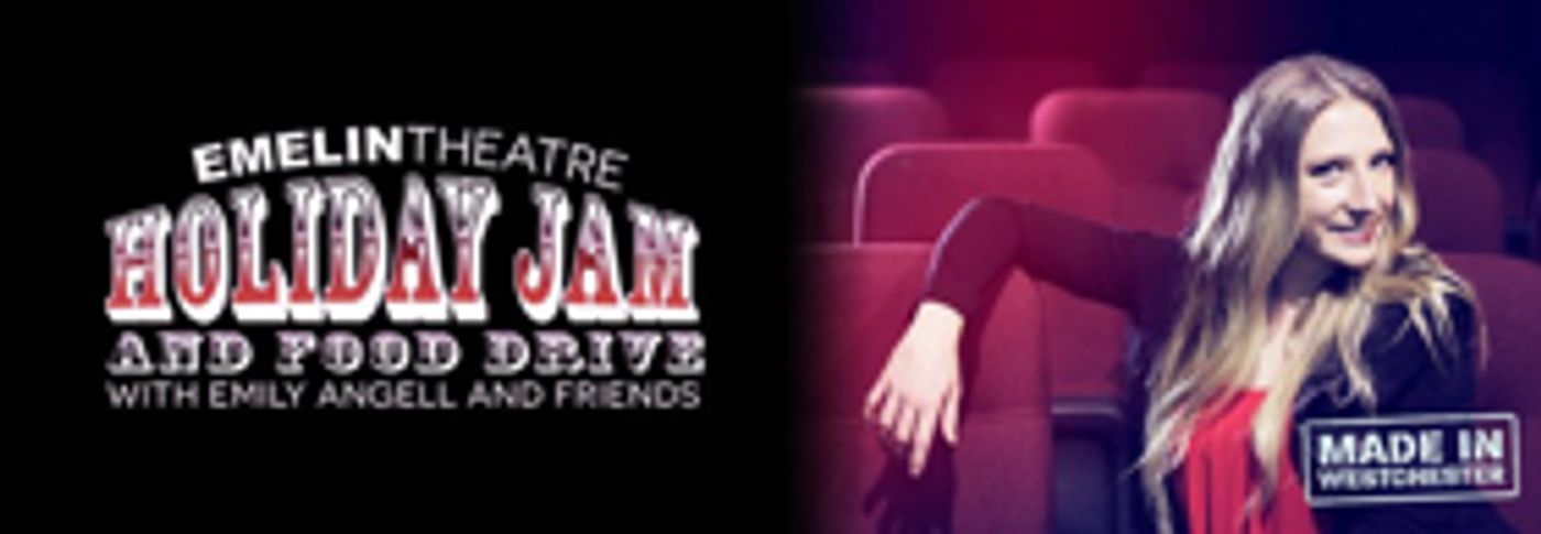 Emelin Theatre Presents Holiday Jam and Food Drive With Emily Angell And Friends Emelin Theatre Presents Holiday Jam and Food Drive With Emily Angell And Friends Image