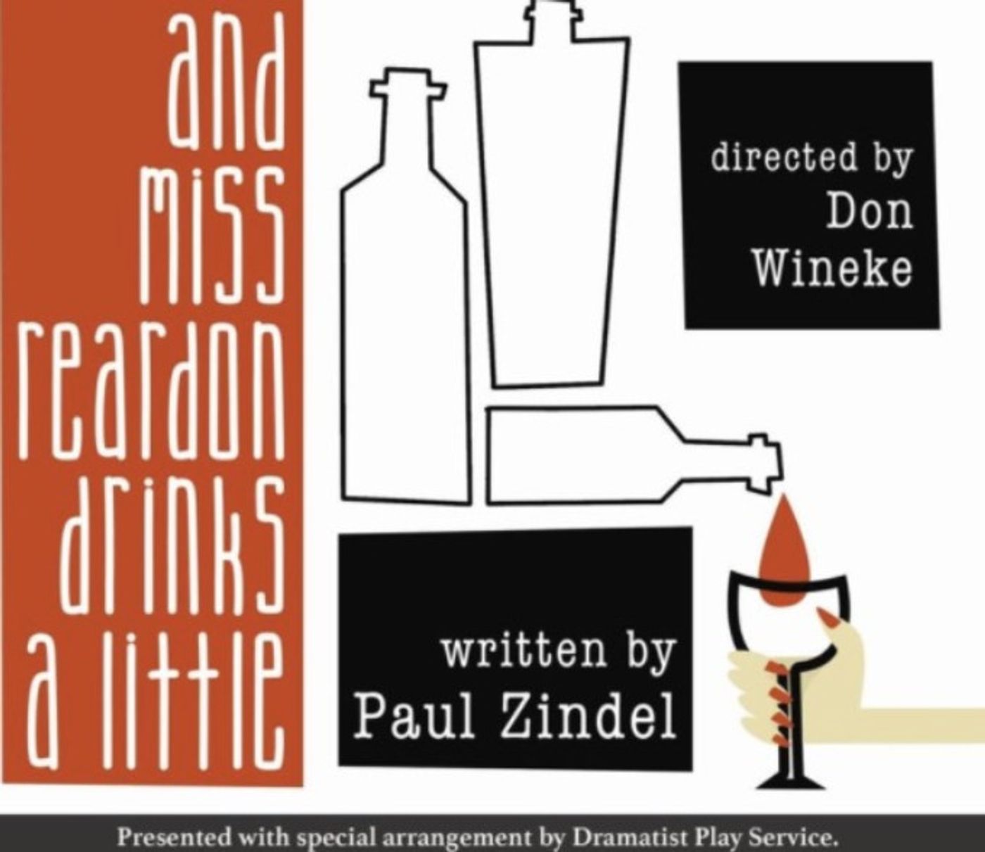 AND MISS REARDON DRINKS A LITTLE at Wichita Community Theatre  Image