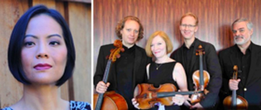 Red Bank Chamber Music Society Presents The American String Quartet In World Premiere Of Vivian Fung String Quartet Image