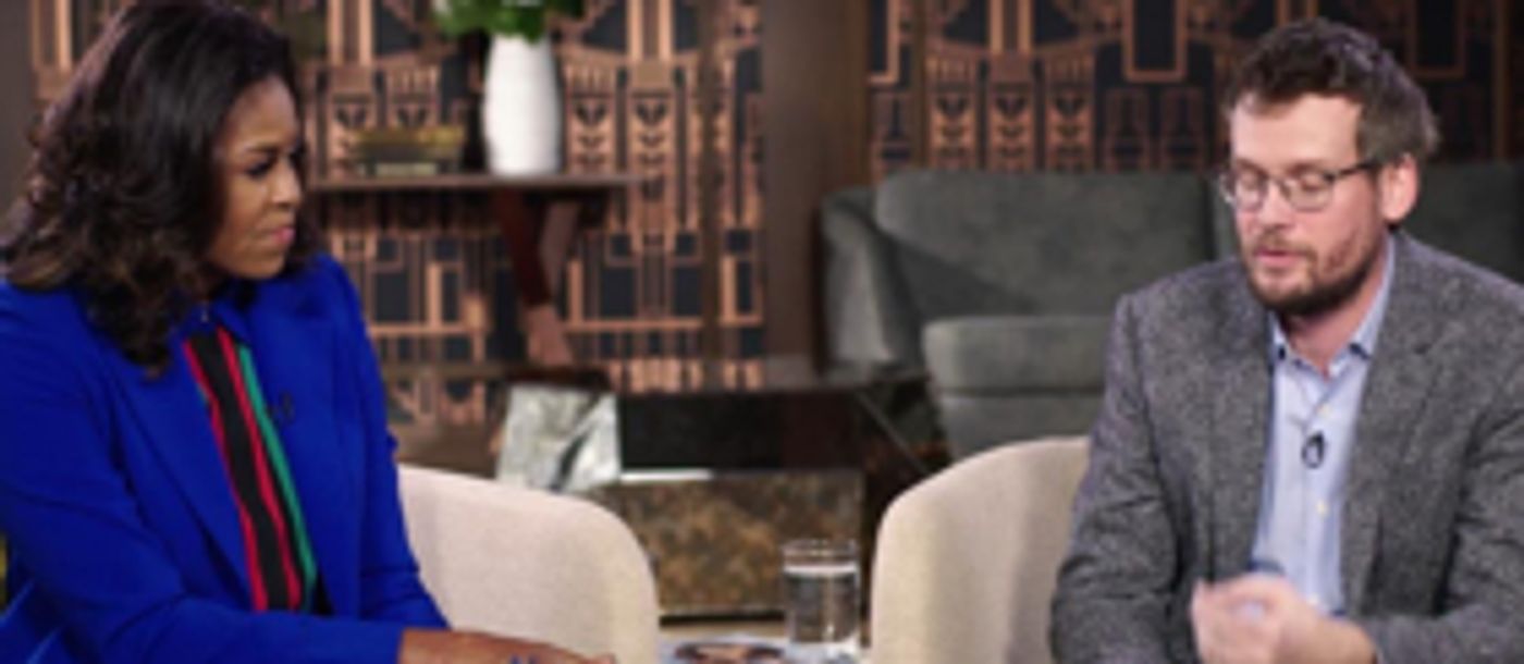 Michelle Obama Discusses BECOMING on YouTube Special With John Green  Image