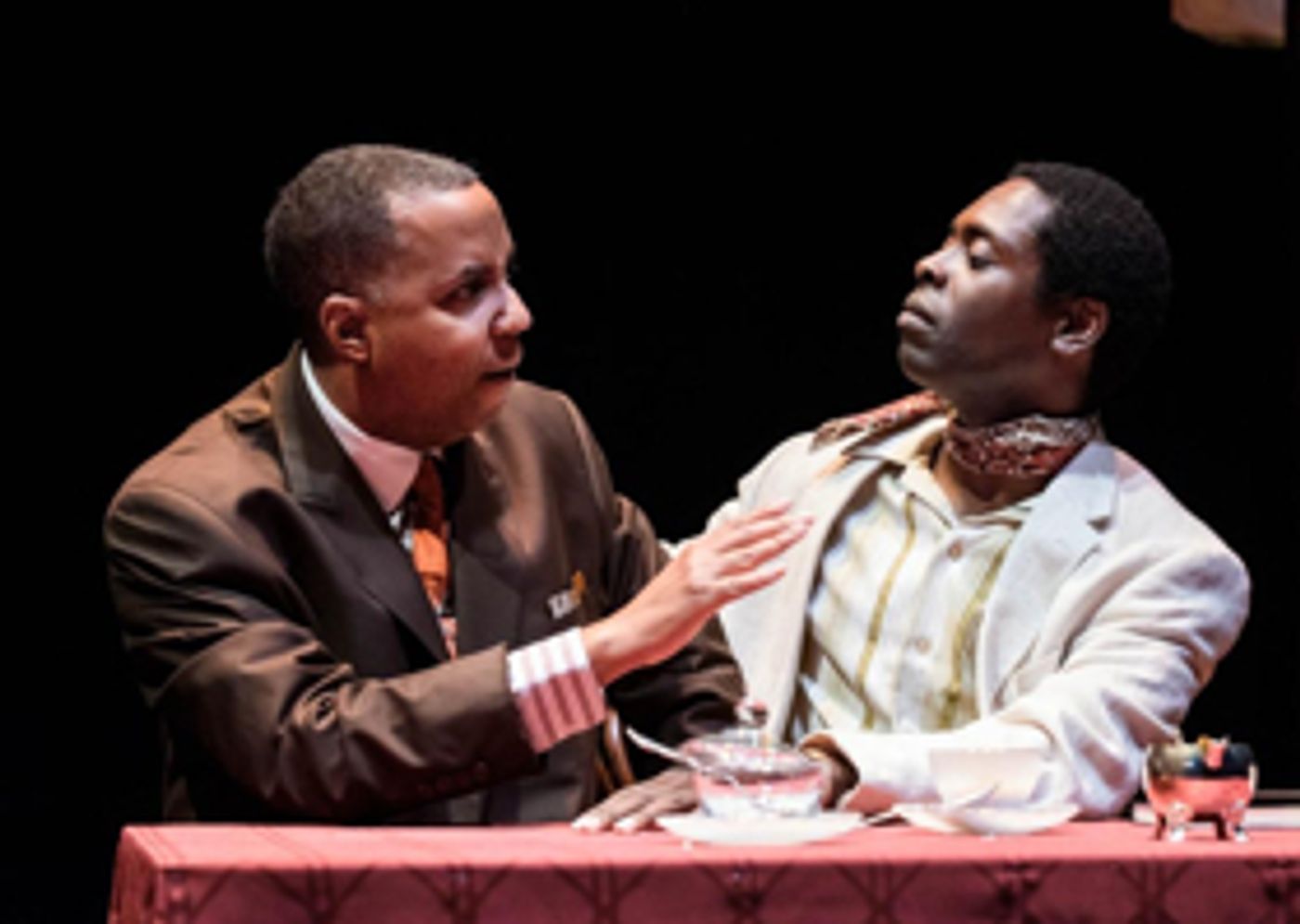 Review: Literary Giants Spar in Mosaic World Premiere LES DEUX NOIRS Review: Literary Giants Spar in Mosaic World Premiere LES DEUX NOIRS Image
