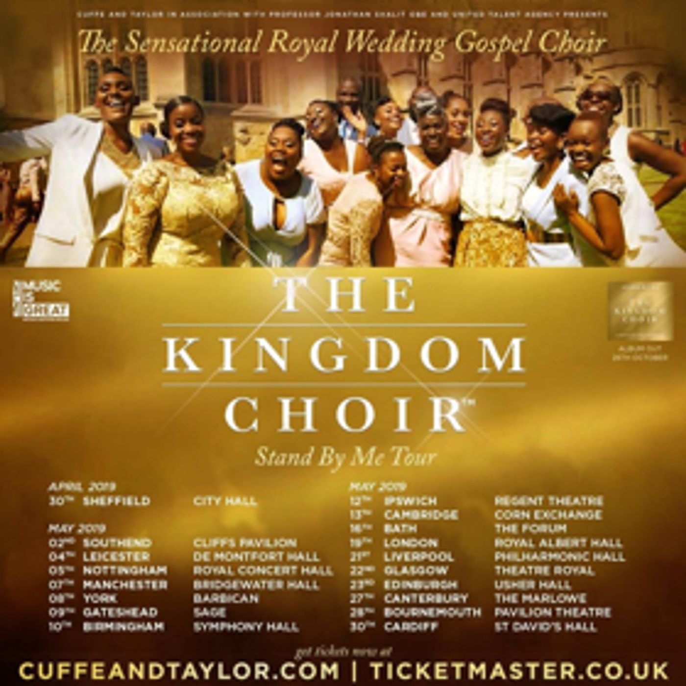 The Kingdom Choir Announce 2019 Stand By Me U.K. Tour  Image