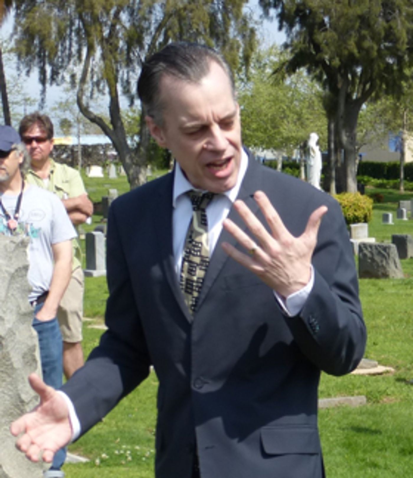 Review: Annual LIVING HISTORY TOUR Features Local Legends, Moguls, and Media Stars Resting Inside Woodlawn Cemetery  Image