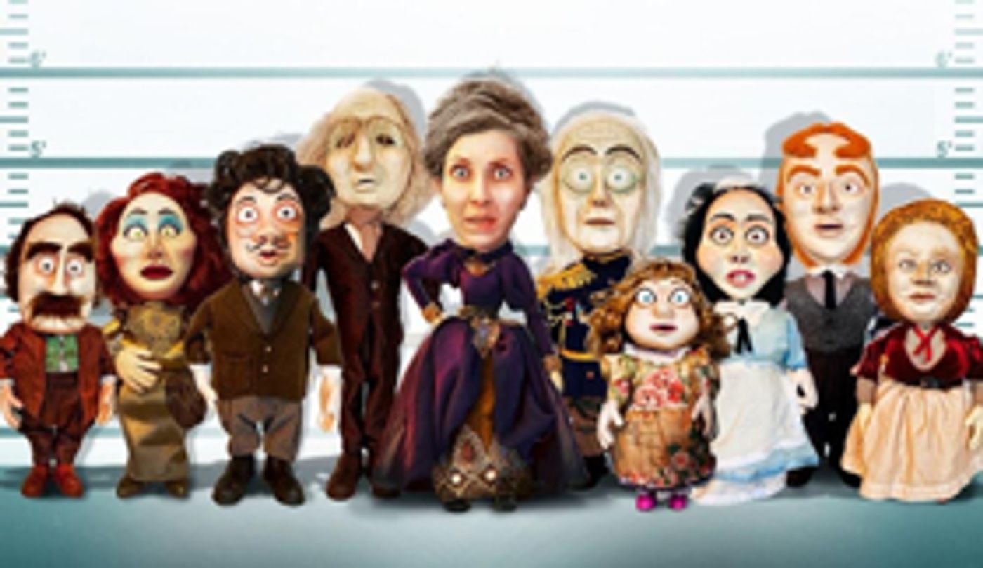 Agatha Christie Returns From The Dead To Perform A Puppet Show in WHO KILLED GERTRUDE CRUMP?  Image