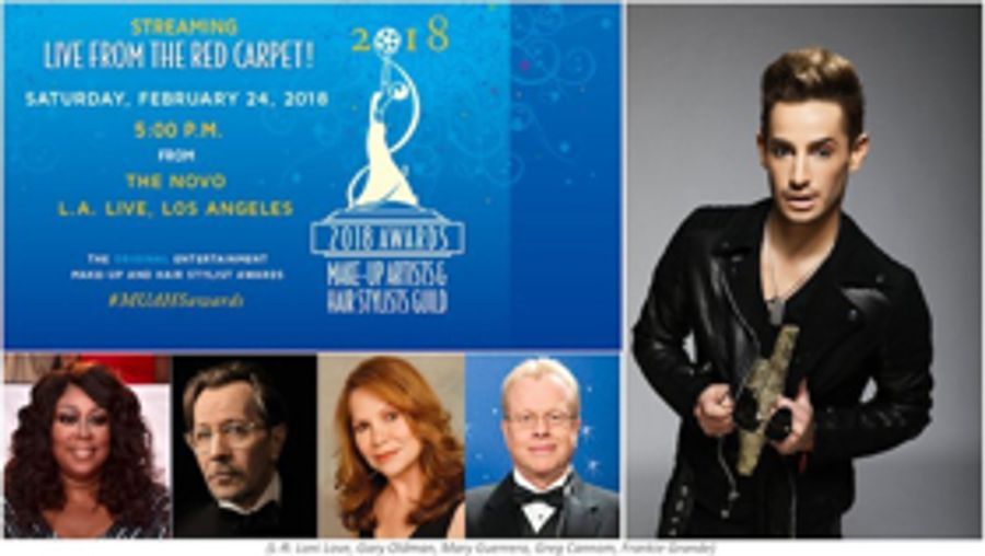 Frankie J. Grande to Host Red Carpet Live Stream at MUAHS Awards, February 24 Image