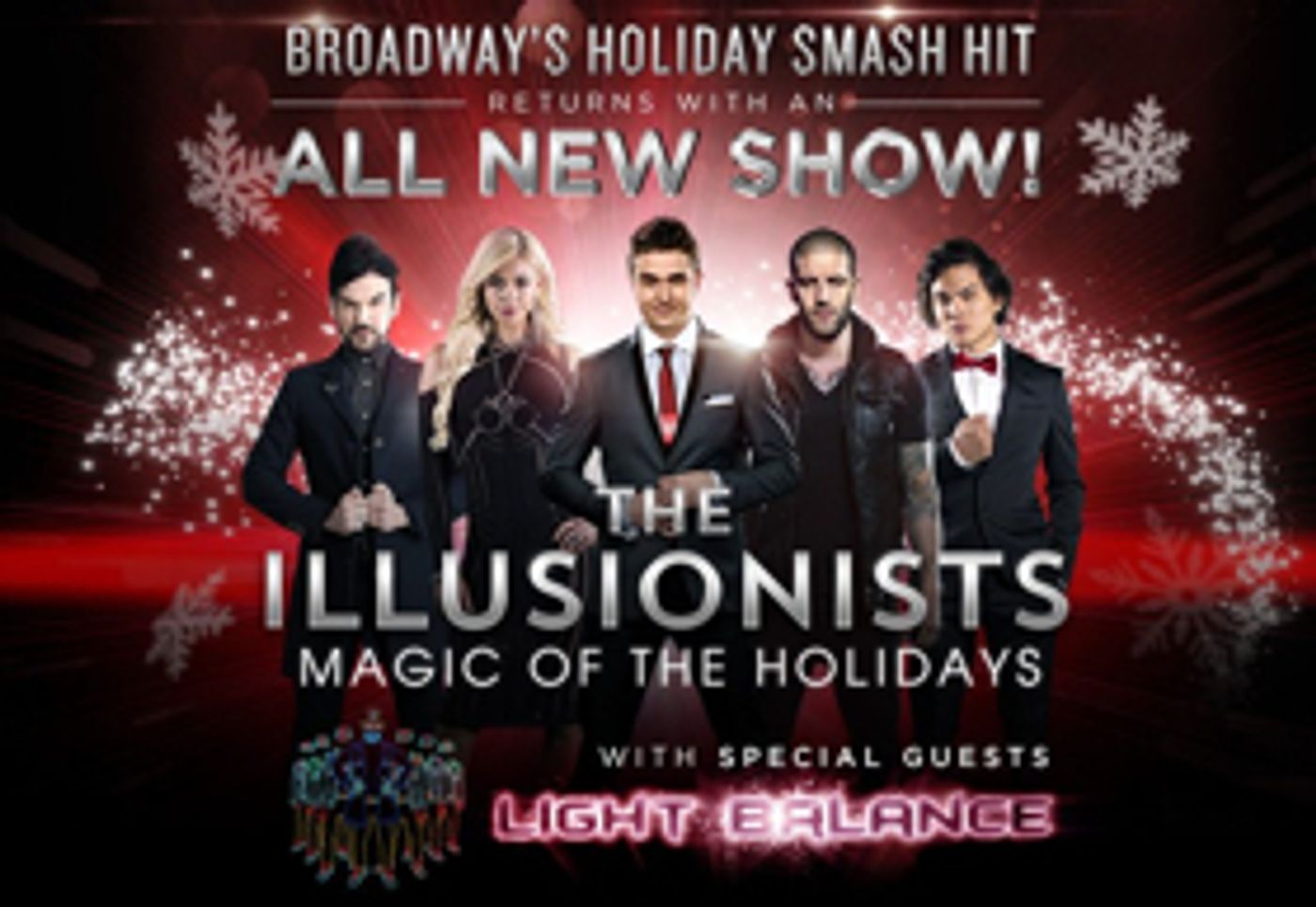 THE ILLUSIONISTS Returns To Broadway This Winter With MAGIC OF THE HOLIDAYS  Image
