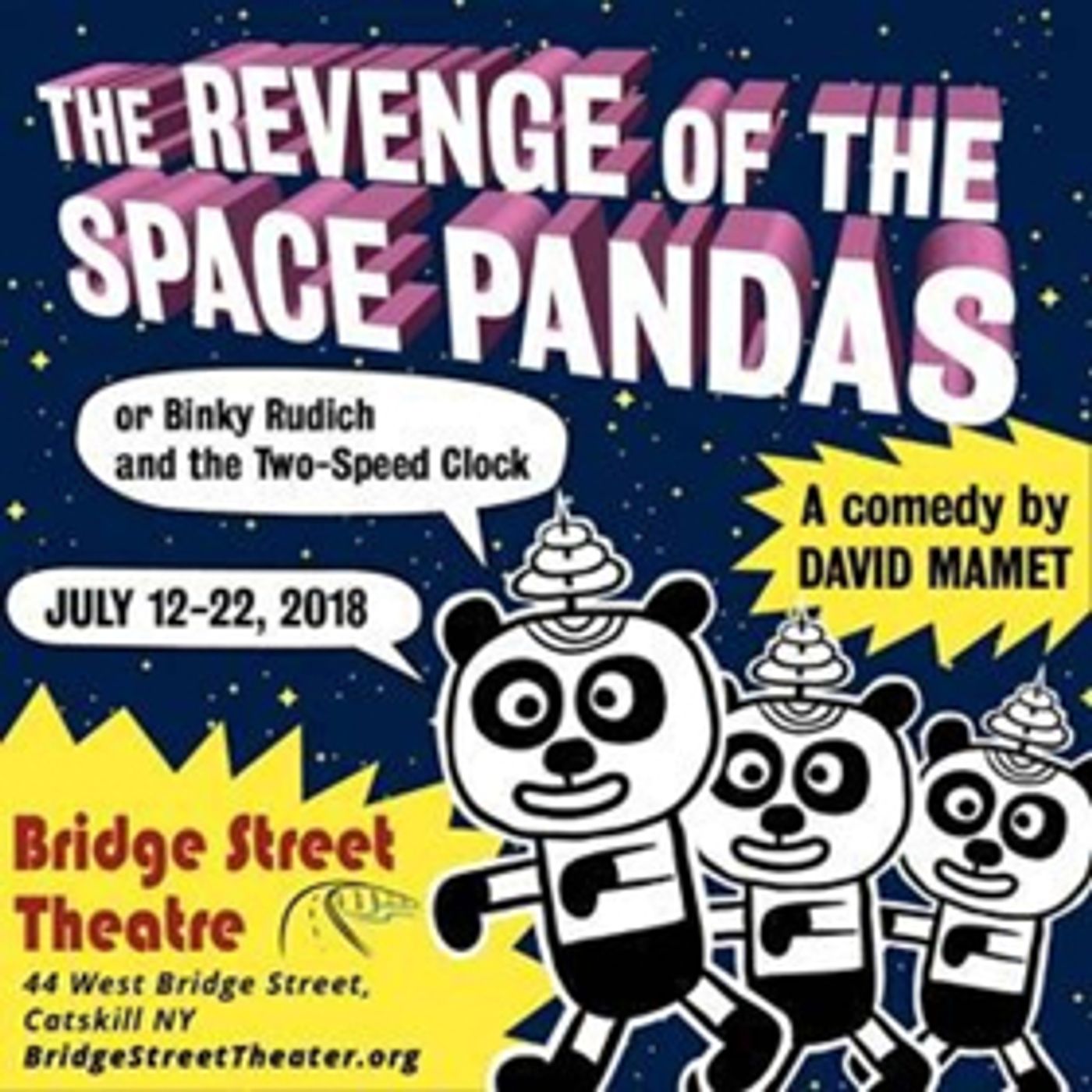 BST Presents THE REVENGE OF THE SPACE PANDAS BST Presents THE REVENGE OF THE SPACE PANDAS Image