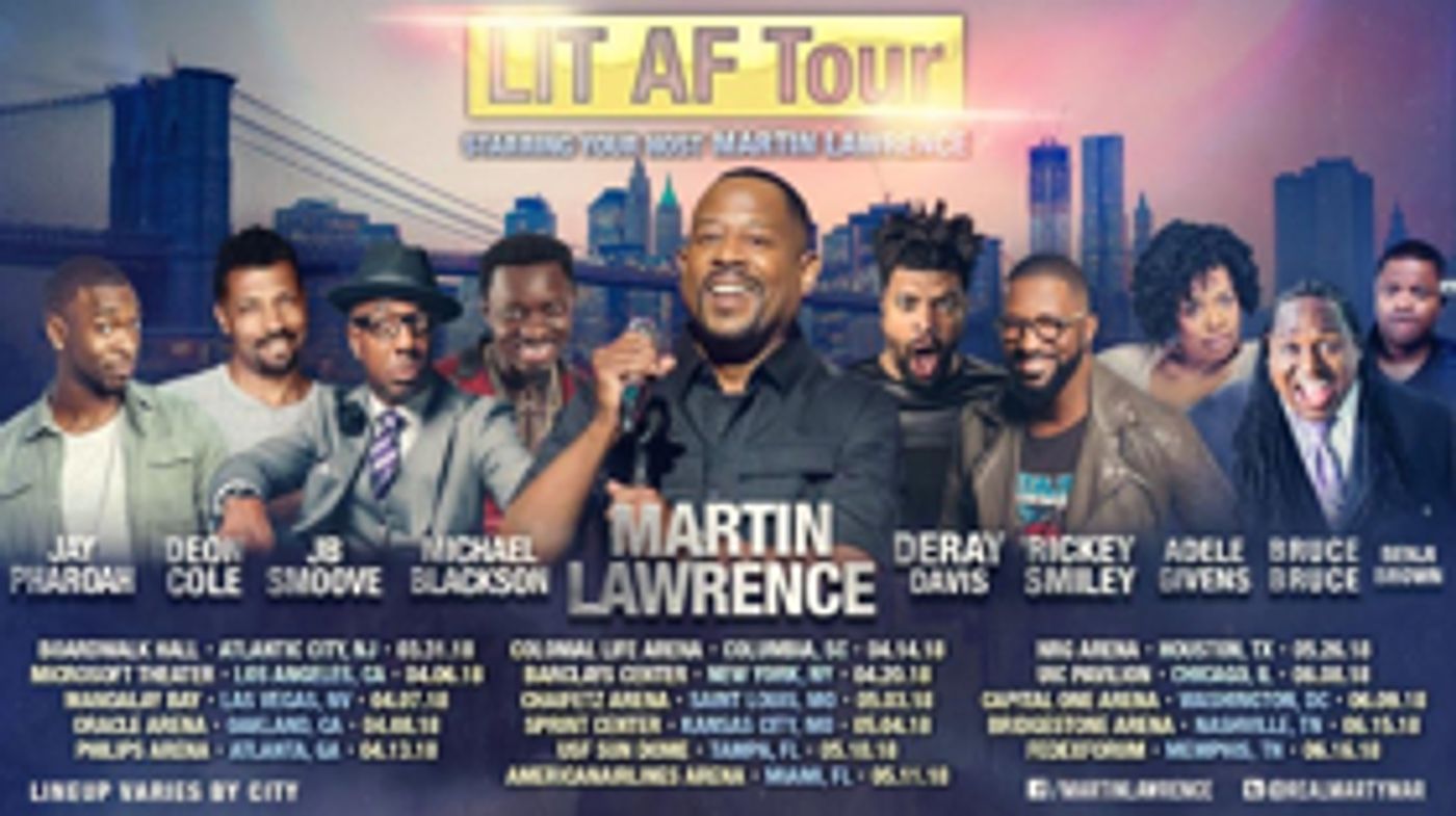 'LIT AF Tour' Hosted By Martin Lawrence Comes To Mandalay Bay Events Center  Image