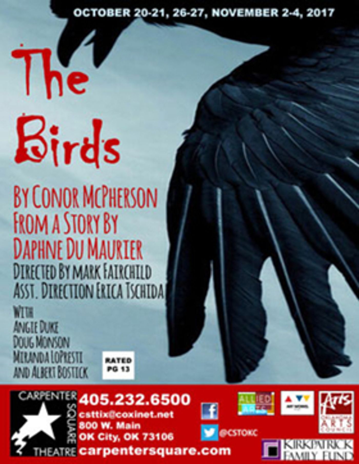 THE BIRDS Opens Tomorrow at Carpenter Square Theatre Image