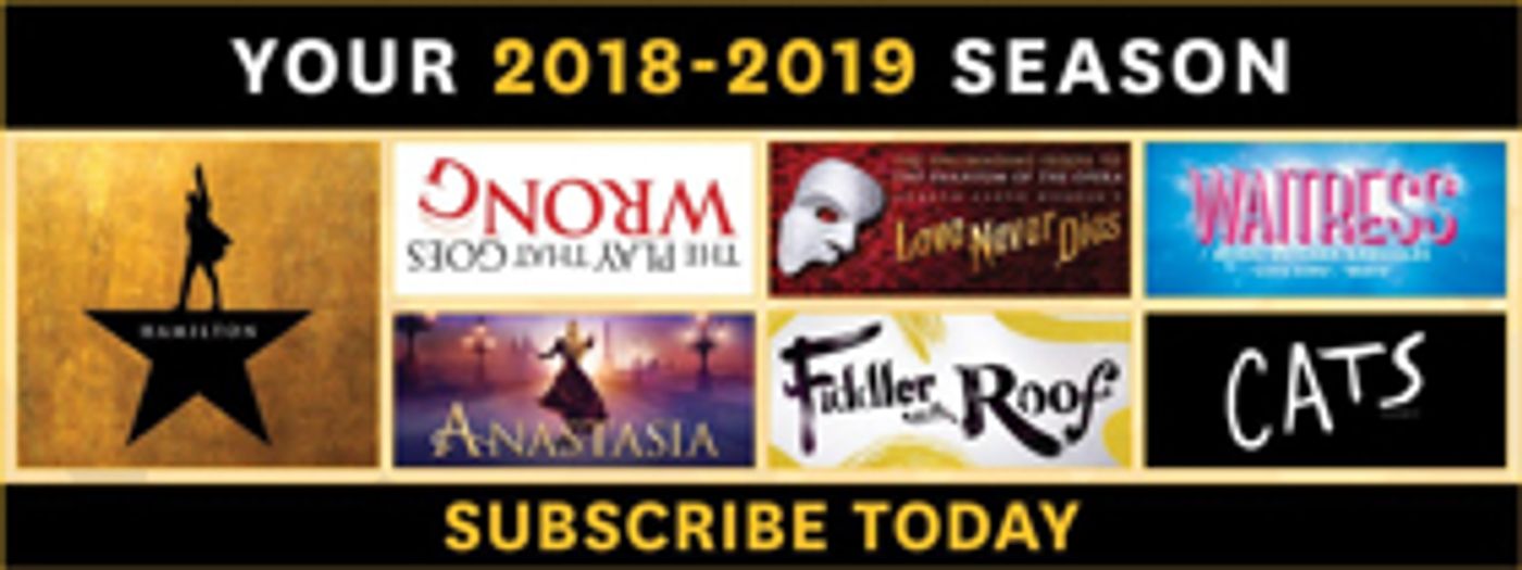 HAMILTON, THE PLAY THAT GOES WRONG, ANASTASIA, and More Lead Broadway in Austin's 2018/2019 Season HAMILTON, THE PLAY THAT GOES WRONG, ANASTASIA, and More Lead Broadway in Austin's 2018/2019 Season Image