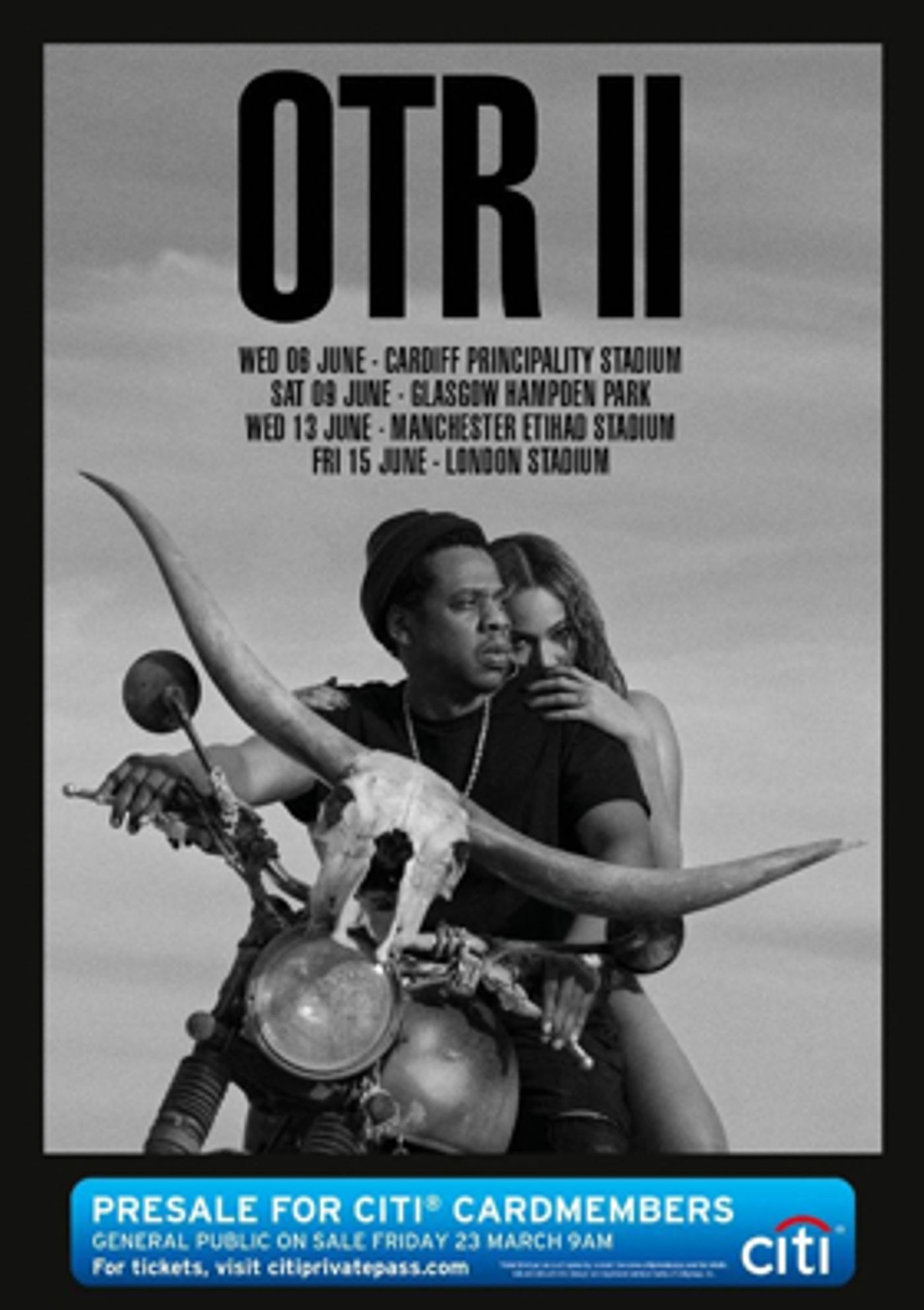 Beyonce & Jay-Z Join Forces For ON THE RUN II Stadium Tour Beyonce & Jay-Z Join Forces For ON THE RUN II Stadium Tour Image