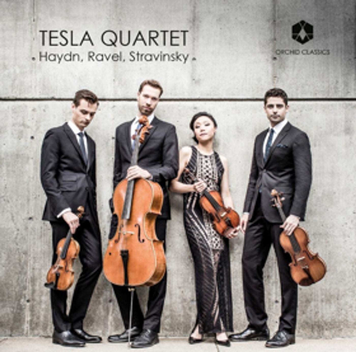 Tesla String Quartet Releases Debut Album Of Haydn, Ravel, And Stravinsky On Orchid Classics  Image