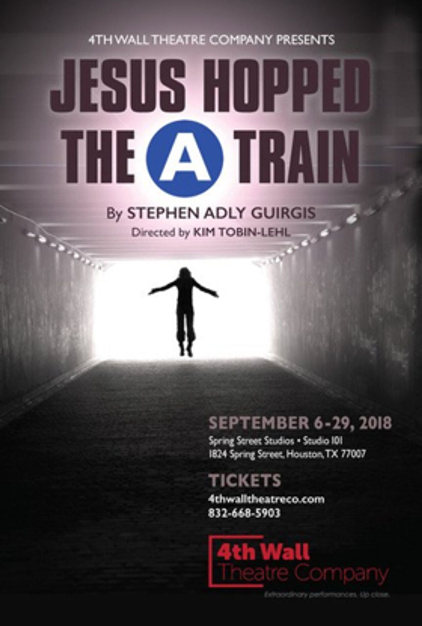 4th Wall Theatre Company Opens 2018-2019 Season With JESUS HOPPED THE 'A' TRAIN 4th Wall Theatre Company Opens 2018-2019 Season With JESUS HOPPED THE 'A' TRAIN Image