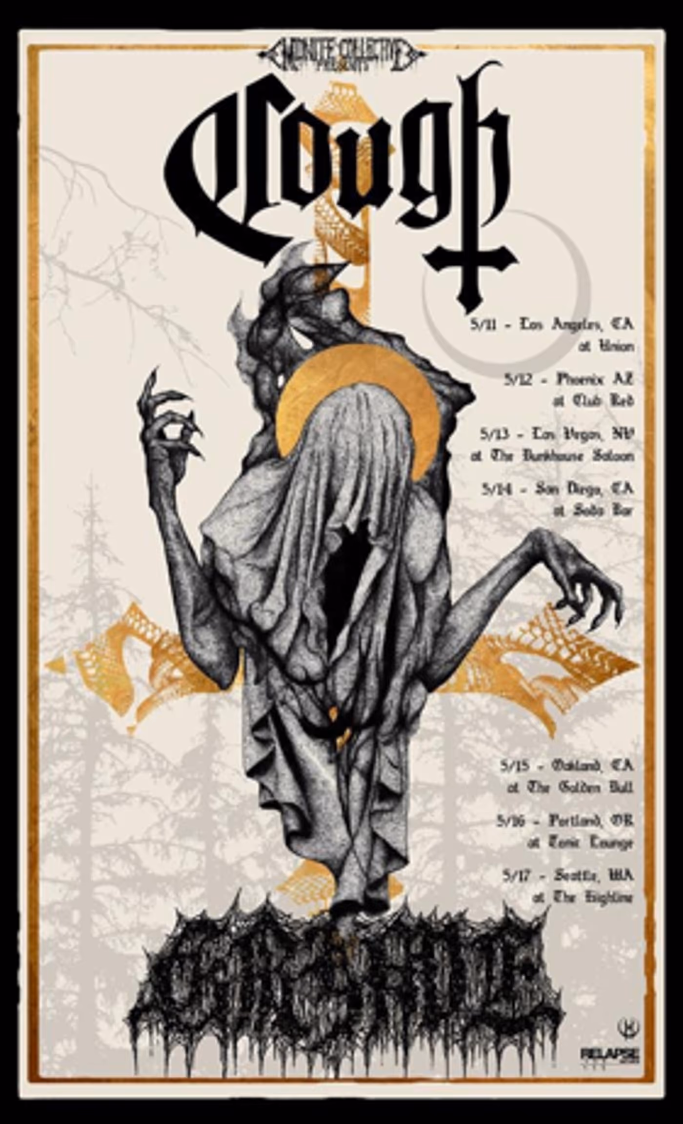 COUGH & GRIME Announce Joint West Coast Tour  Image