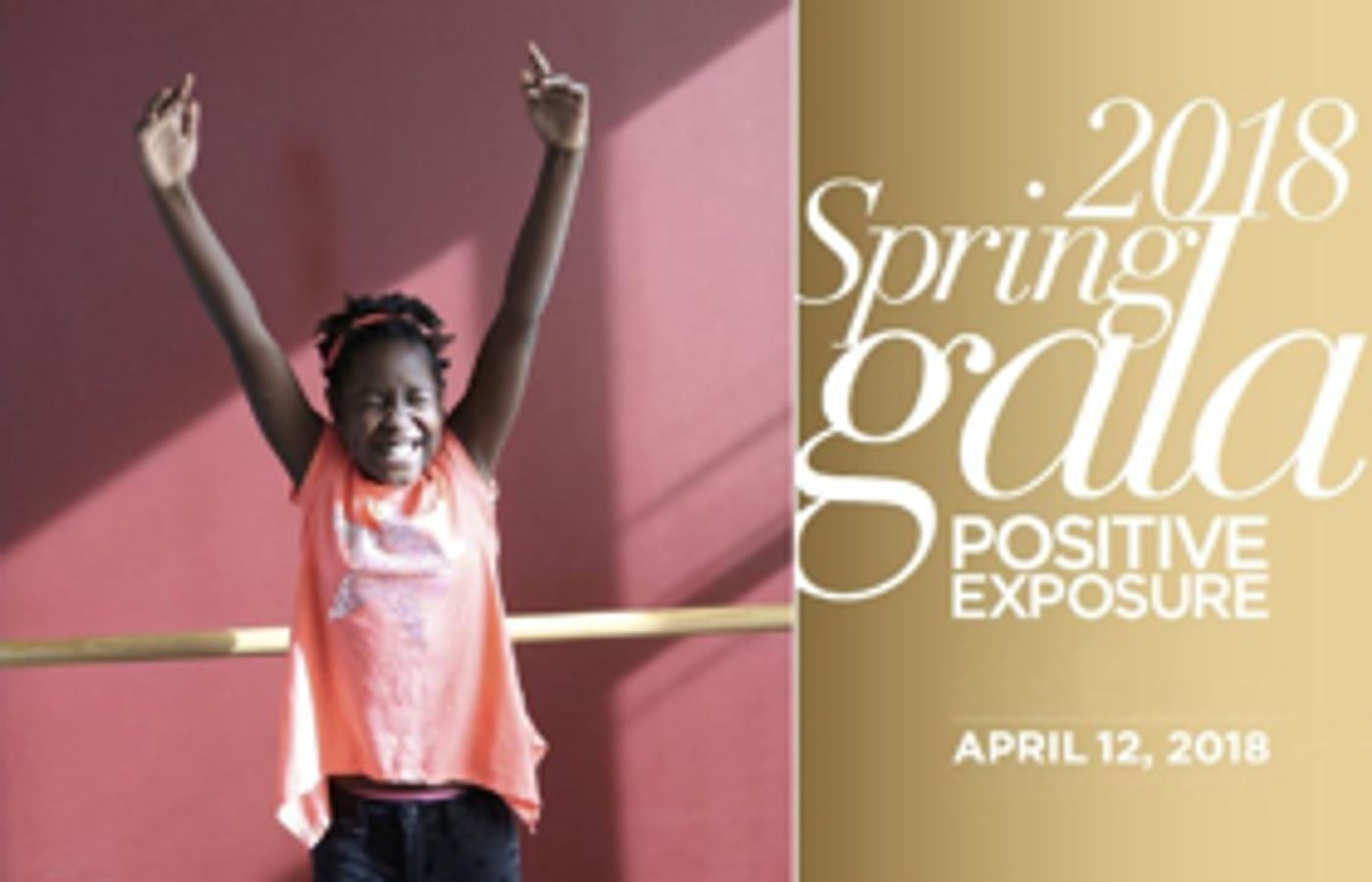 Town Stages Announces Positive Exposure Gala Town Stages Announces Positive Exposure Gala Image
