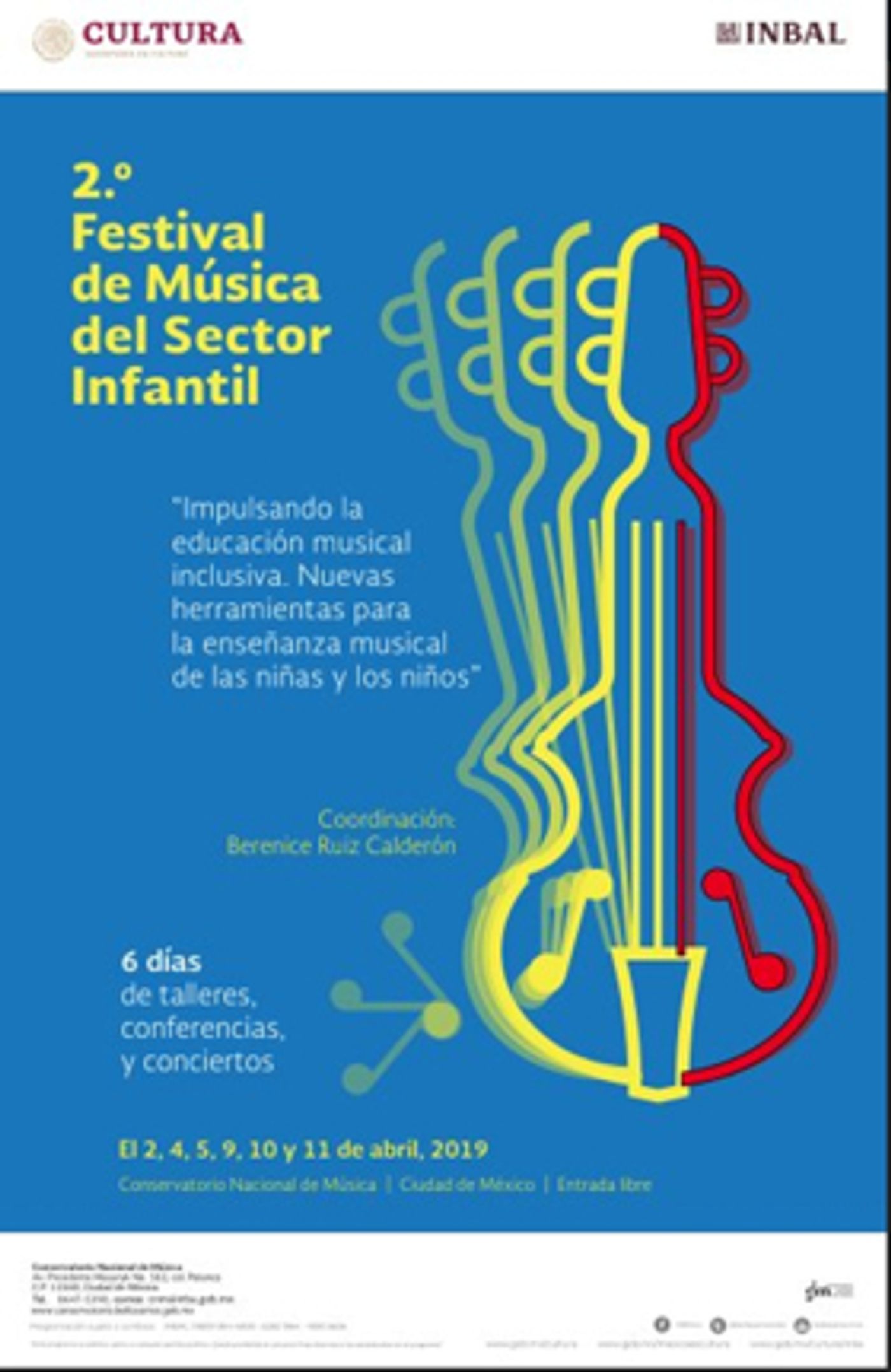 El 2º Festival de Música del Sector Infantil se realiza en el Conservatorio Nacional de Música  Image