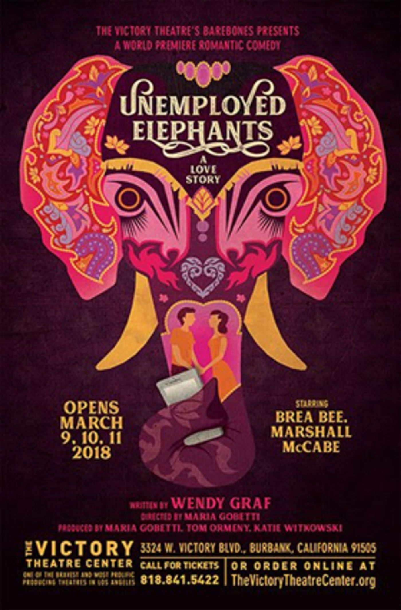 Maria Gobetti Directs World Premiere Comedy UNEMPLOYED ELEPHANTS – A LOVE STORY  Image