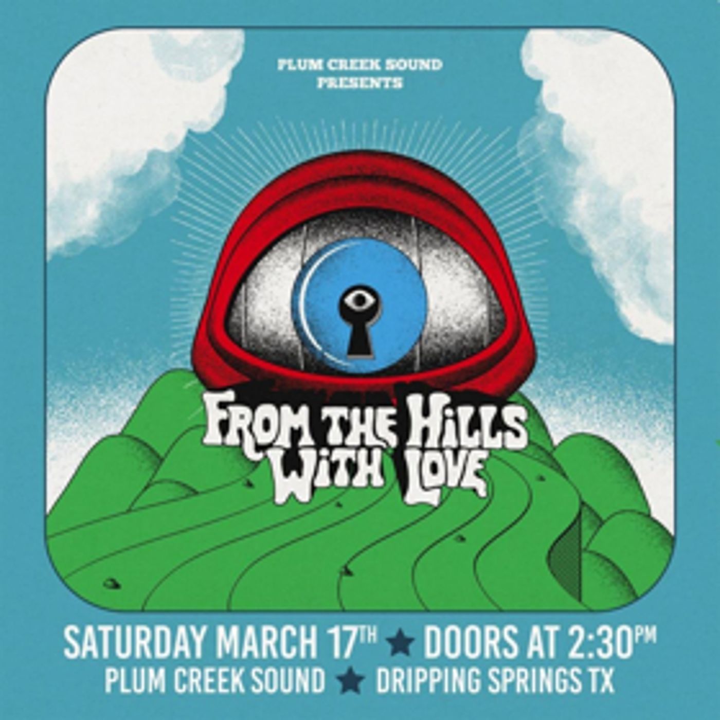 Israel Nash Announces Plum Creek Sound Presents: From The Hills With Love 3rd Annual Party on March 17  Image