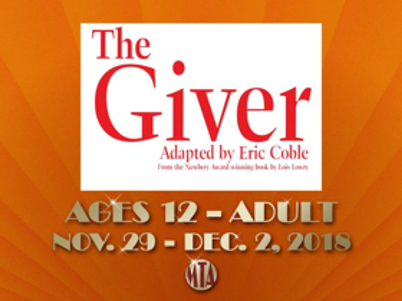 Musical Theatre of Anthem Presents THE GIVER  Image
