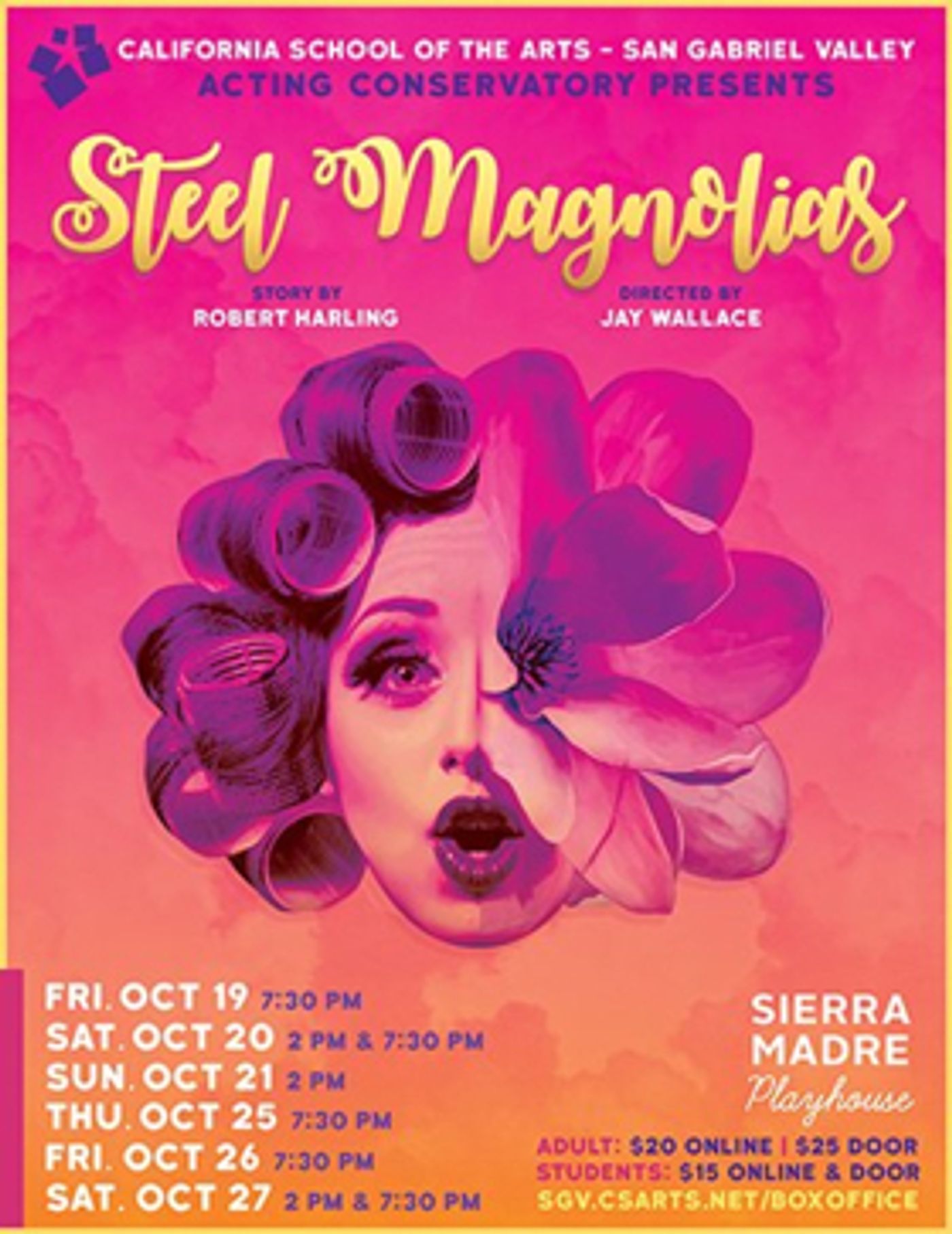 CSArts-SGV Presents STEEL MAGNOLIAS CSArts-SGV Presents STEEL MAGNOLIAS Image