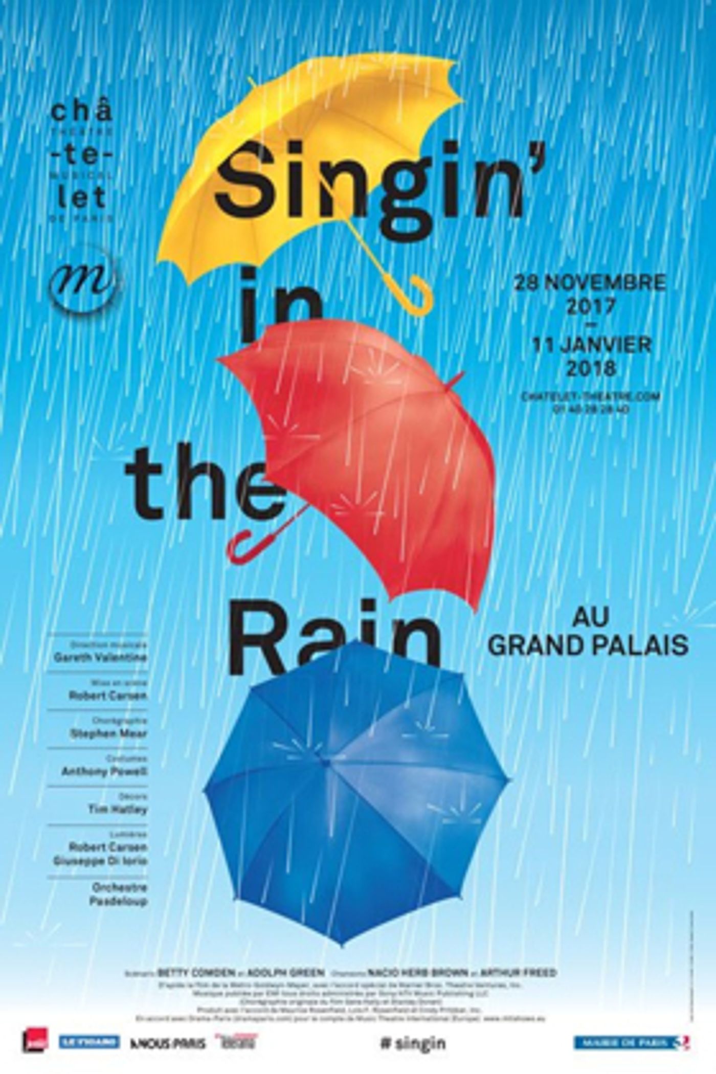 Review: SINGING IN THE RAIN Makes a Splash at Le Grand Palais - PARIS  Image