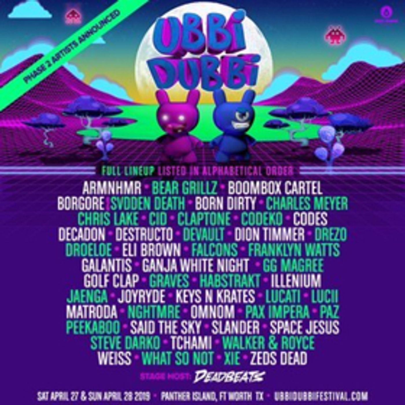 Claptone, Bear Grillz, Chris Lake, Habstrakt And More Added To Disco Donnie Presents Inaugural Ubbi Dubbi Festival Claptone, Bear Grillz, Chris Lake, Habstrakt And More Added To Disco Donnie Presents Inaugural Ubbi Dubbi Festival Image