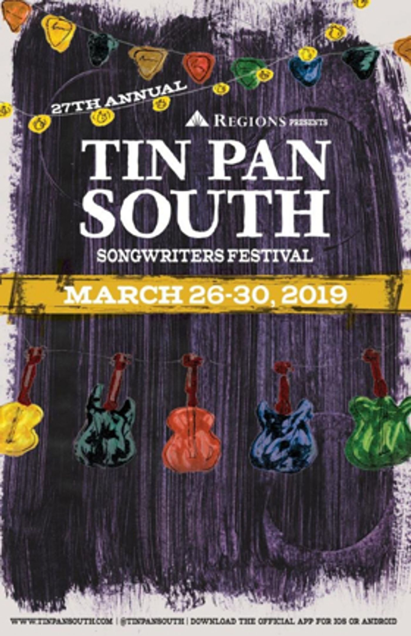 The 27th Annual Tin Pan South Songwriters Festival to Take Place in March 2019 The 27th Annual Tin Pan South Songwriters Festival to Take Place in March 2019 Image