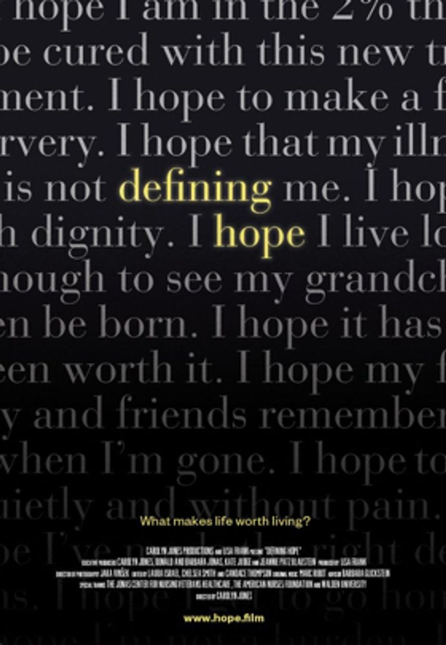 Groundbreaking Documentary Feature Film DEFINING HOPE to Debut 4/1 On PBS Image