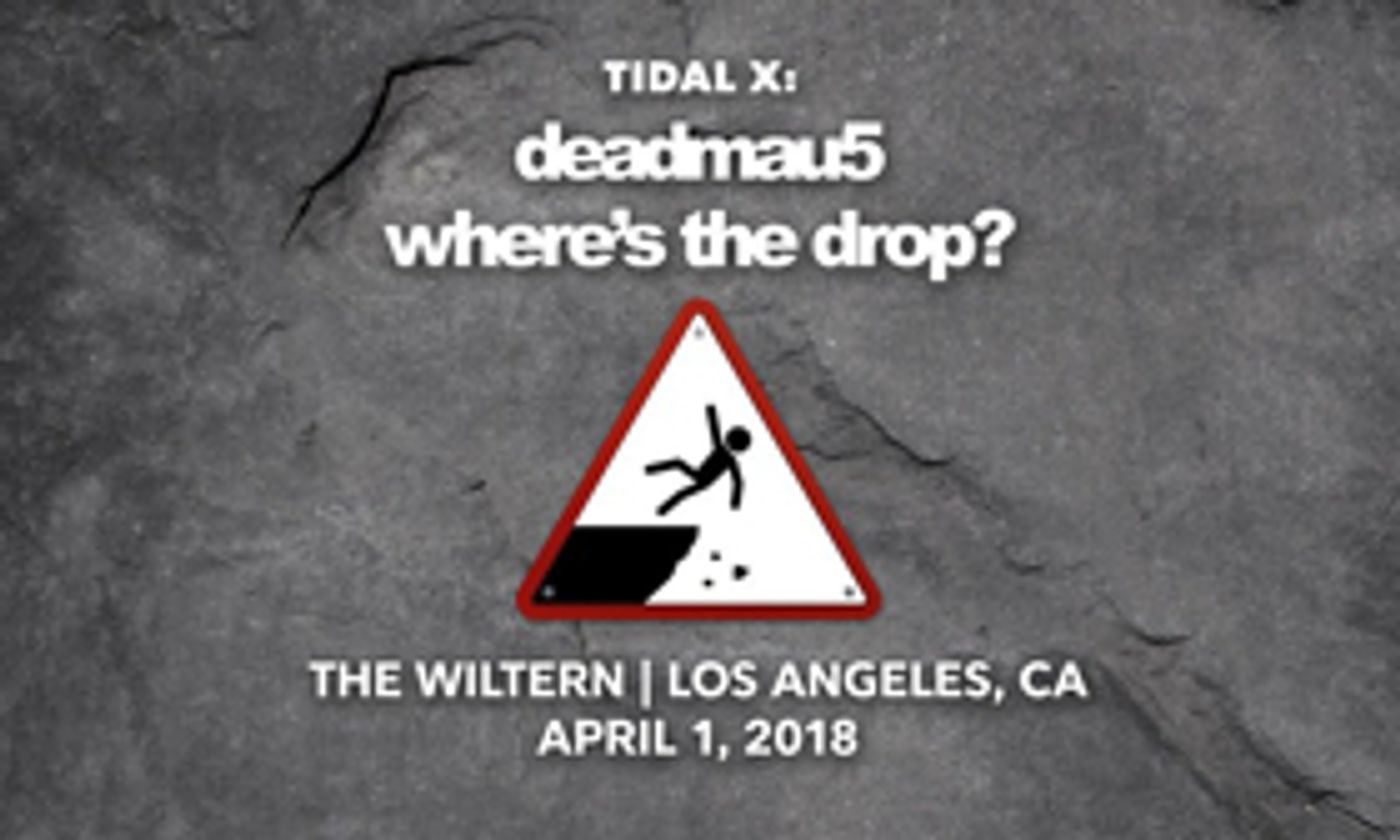deadmau5 to Perform WHERES THE DROP, An Orchestral Performance at the Wiltern Theatre  Image
