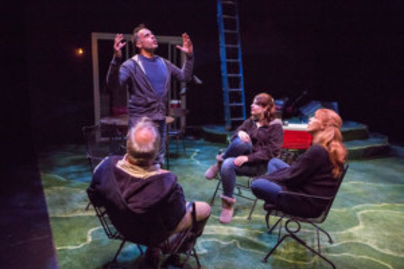 Review: THE REALISTIC JONESES Questions Imperfect Realities, Mortality, and More Review: THE REALISTIC JONESES Questions Imperfect Realities, Mortality, and More Image