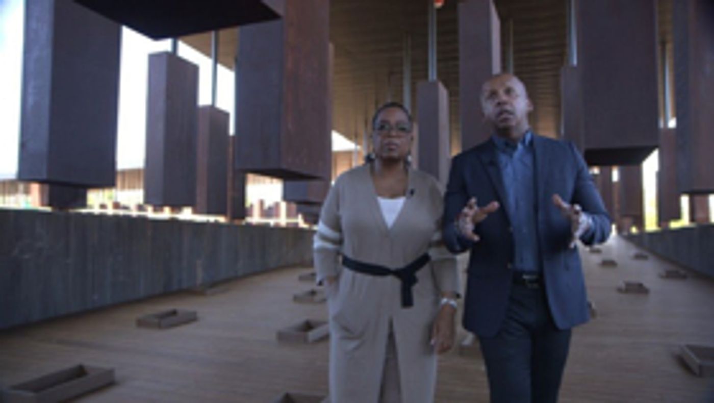 Oprah and 60 MINUTES Get A First Look at The National Memorial for Peace and Justice in Alabama  Image