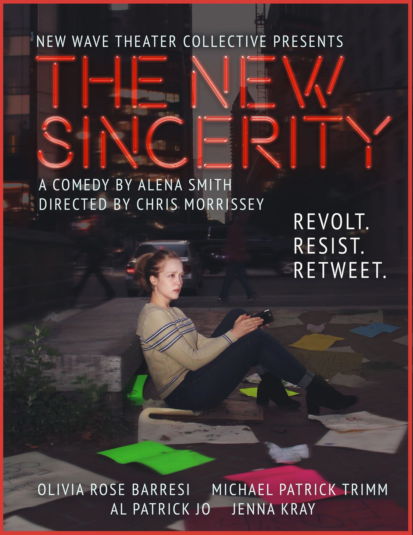 New Wave Theater Collective to Present Alena Smith's THE NEW SINCERITY  Image