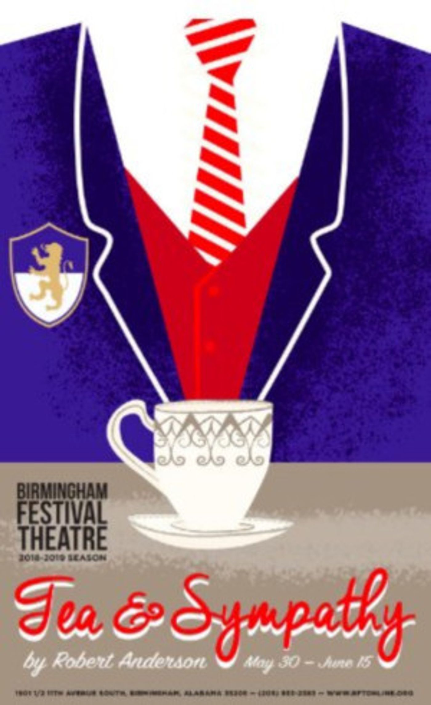 TEA & SYMPATHY Comes to Birmingham Festival Theatre 5/30 - 6/15  Image