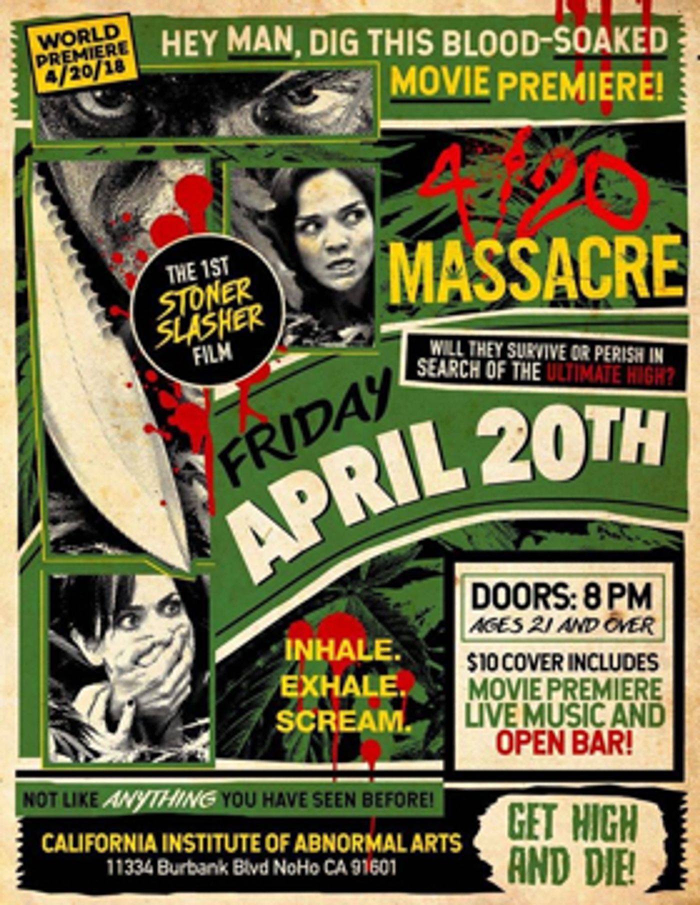4/20 MASSACRE To Get Theatrical Release in Los Angeles  Image