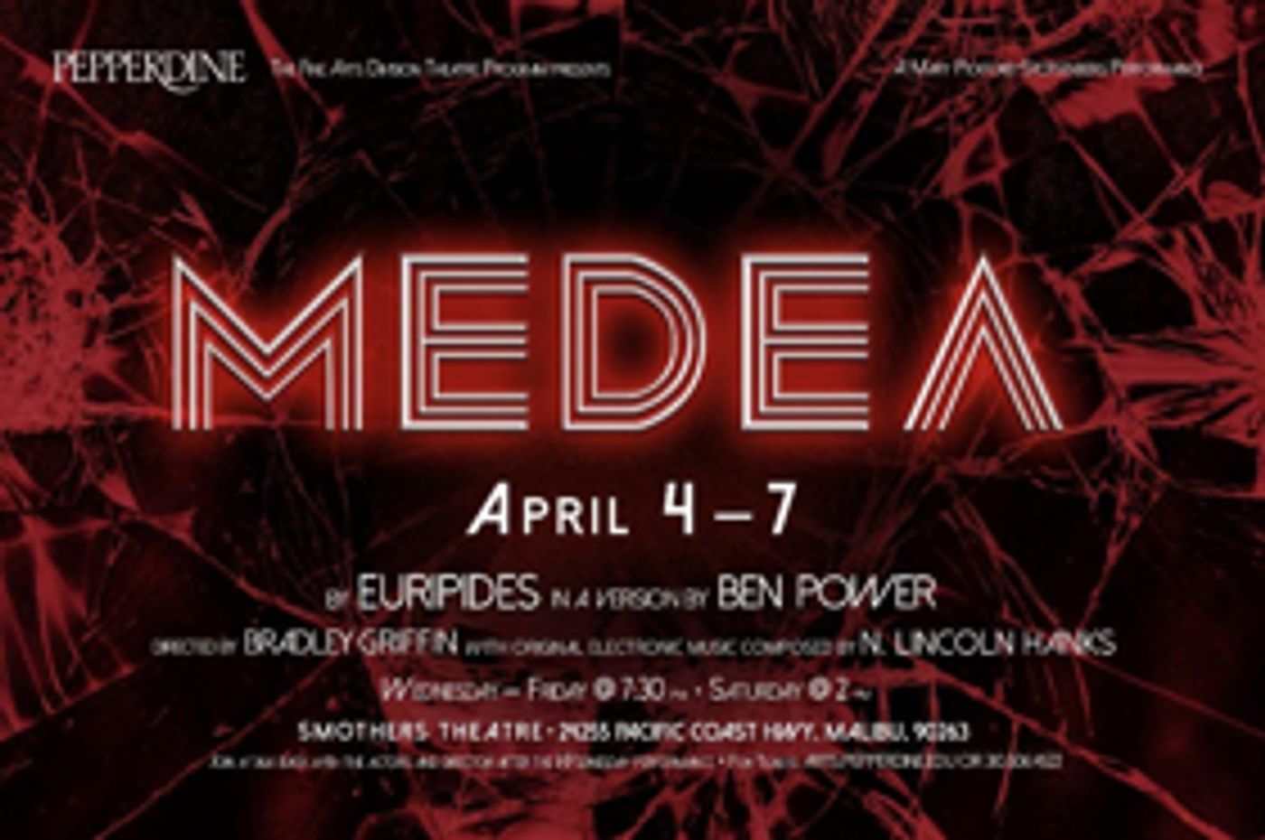 Pepperdine University Presents MEDEA at Smother's Theatre Pepperdine University Presents MEDEA at Smother's Theatre Image