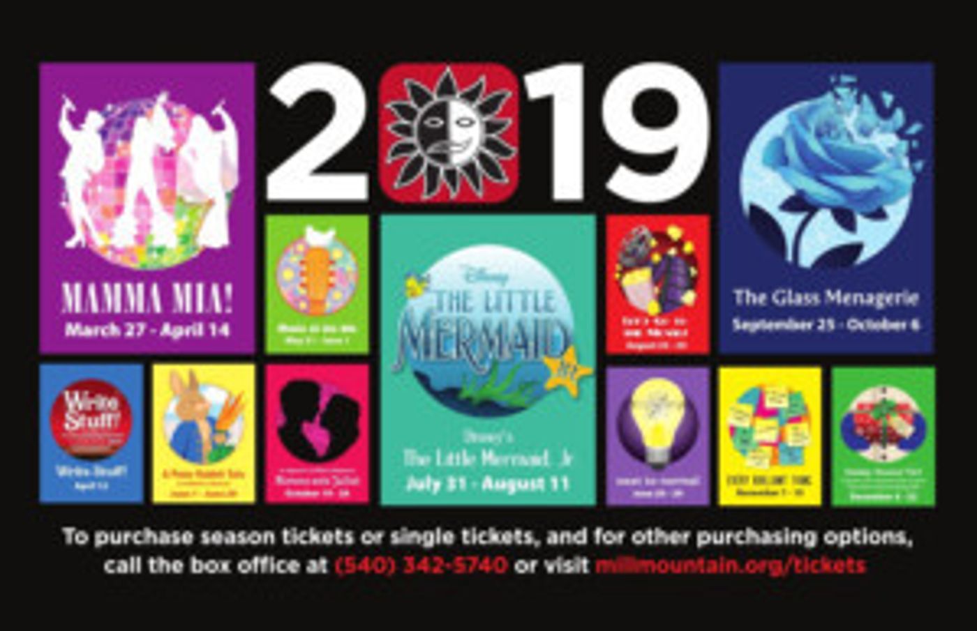 Mill Mountain Theatre Announces Exciting 2019 Season  Image