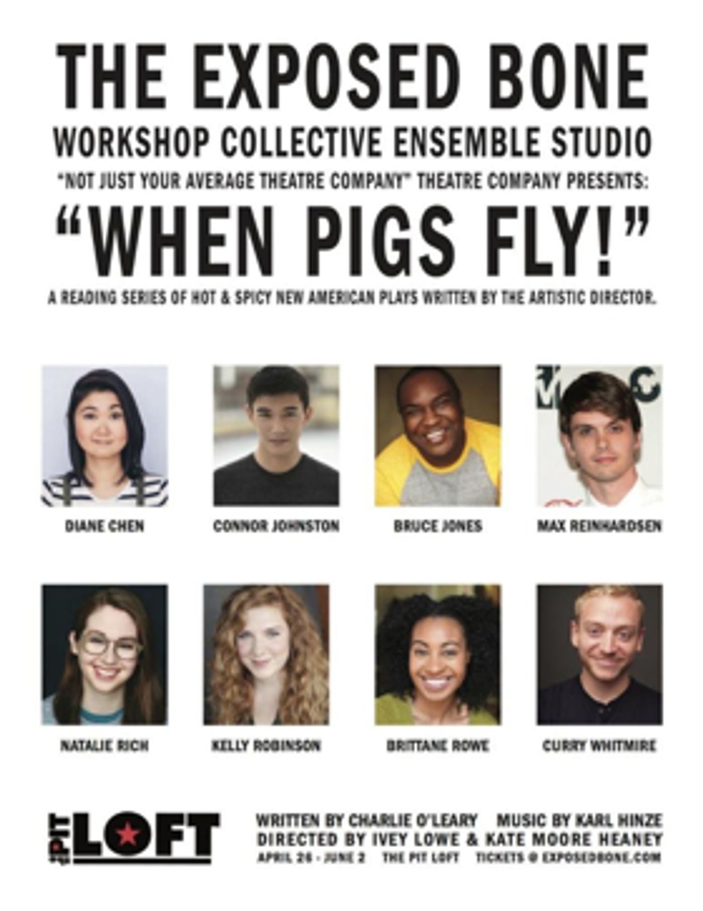 Cast Announced For New Musical Comedy EXPOSED BONE Cast Announced For New Musical Comedy EXPOSED BONE Image