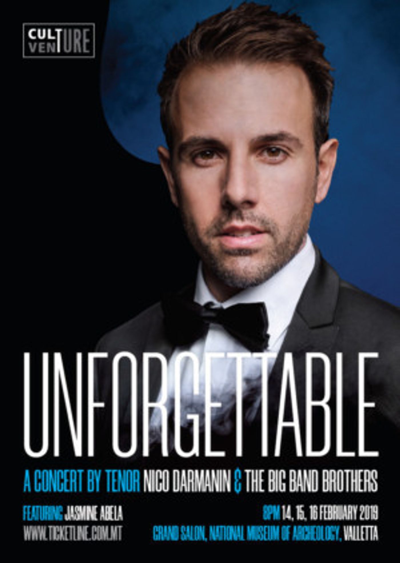 UNFORGETTABLE: A CONCERT BY TENOR NICO DARMANIN Coming To Malta 2/14 - 2/16  Image