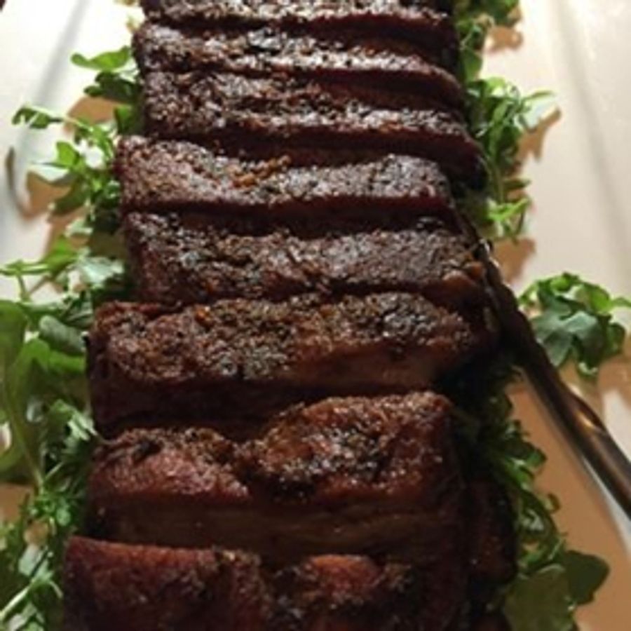Marinas Menu: Destination ZEPPELIN HALL in Jersey City to Pig Out Image
