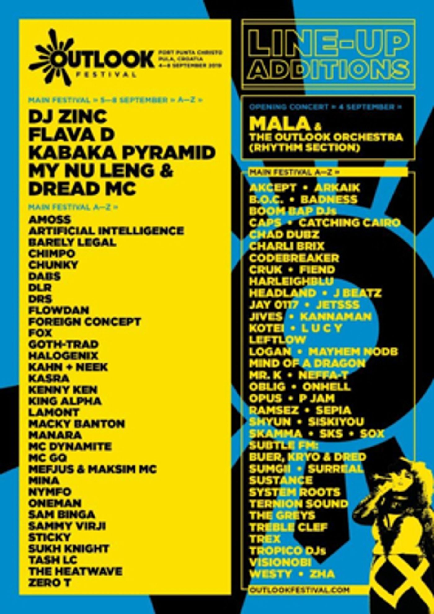 Outlook Festival Announces Second Line Up Outlook Festival Announces Second Line Up Image