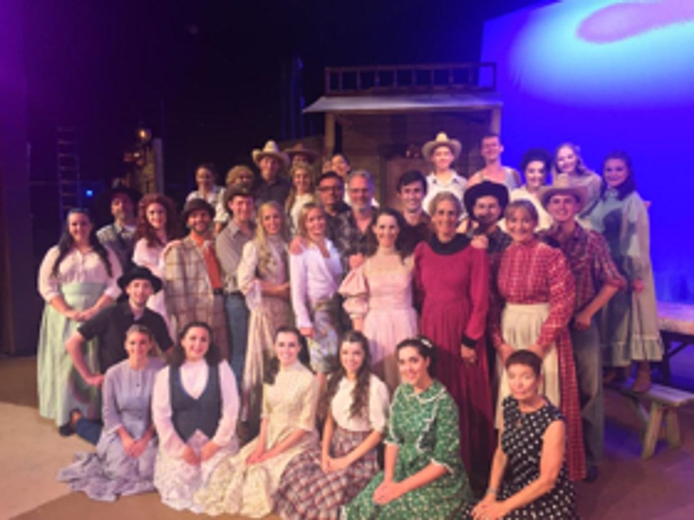 Grandson of Oscar Hammerstein II Visits OKLAHOMA! At Music Mountain Theatre Grandson of Oscar Hammerstein II Visits OKLAHOMA! At Music Mountain Theatre Image